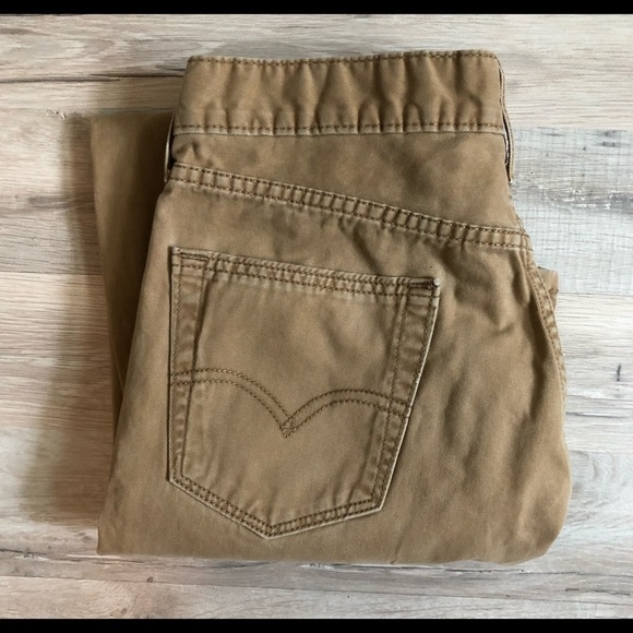 Levi's Other - Levi’s 514 Straight Fit Tan Jeans Size 30 x 30